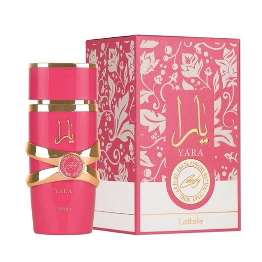 Lattafa Yara Candy Perfume for Women 100ml EDP Sweet Vanilla Fruity Lo